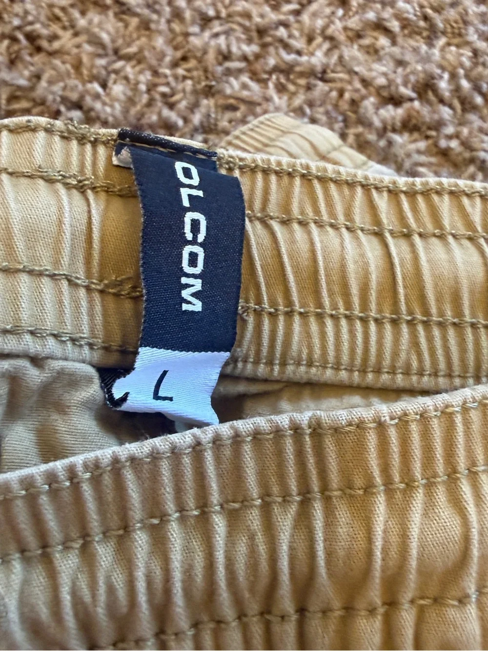 Volcom lightweight drawstring